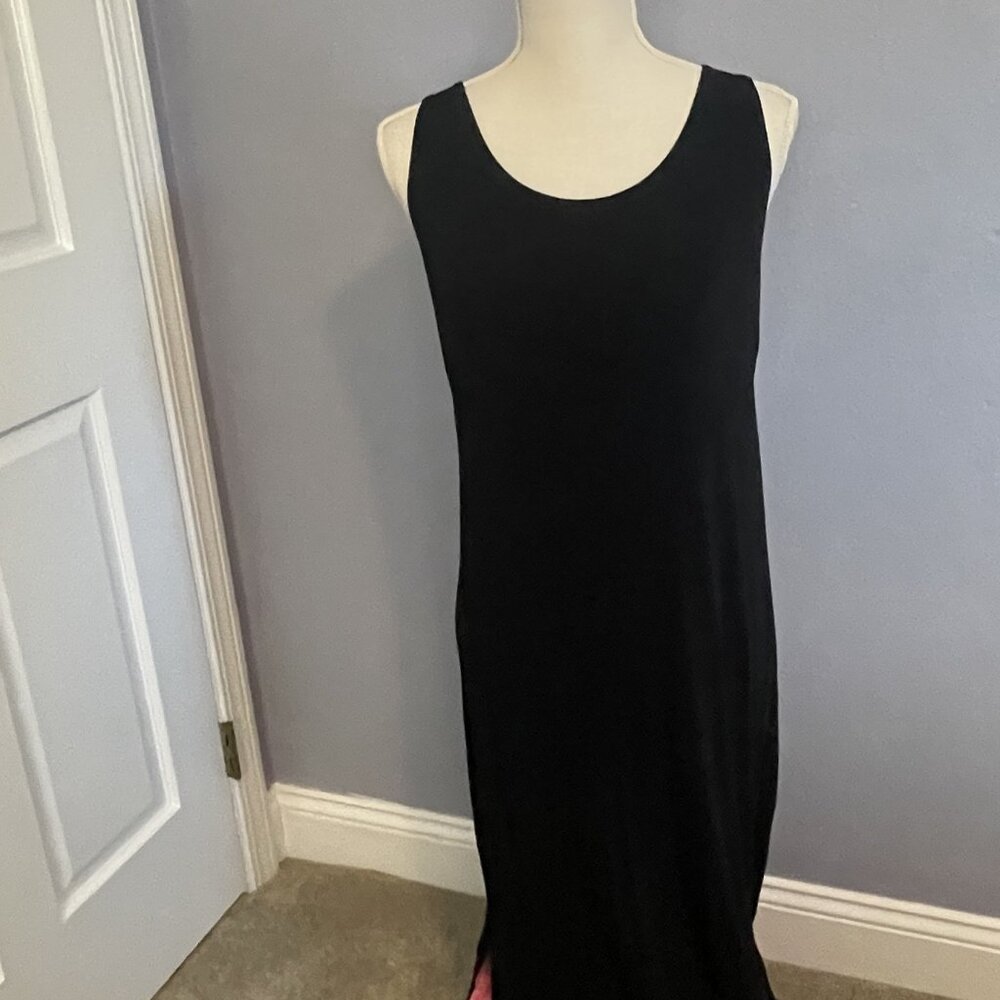 Black Sleeveless Maxi Cocktail dress XL